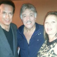 With Tony Orlando and Sherri