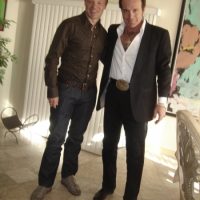 With Graham Norton