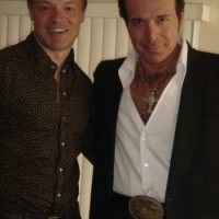 With Graham Norton