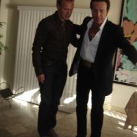 With Graham Norton