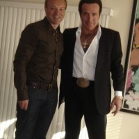 With Graham Norton