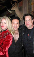 With Donna Dixon and Dan Aykroyd