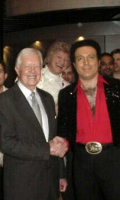 With President Jimmy Carter