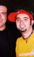 With Chris Kirkpatrick from 'N Sync