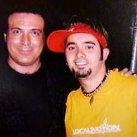 With Chris Kirkpatrick from 'N Sync